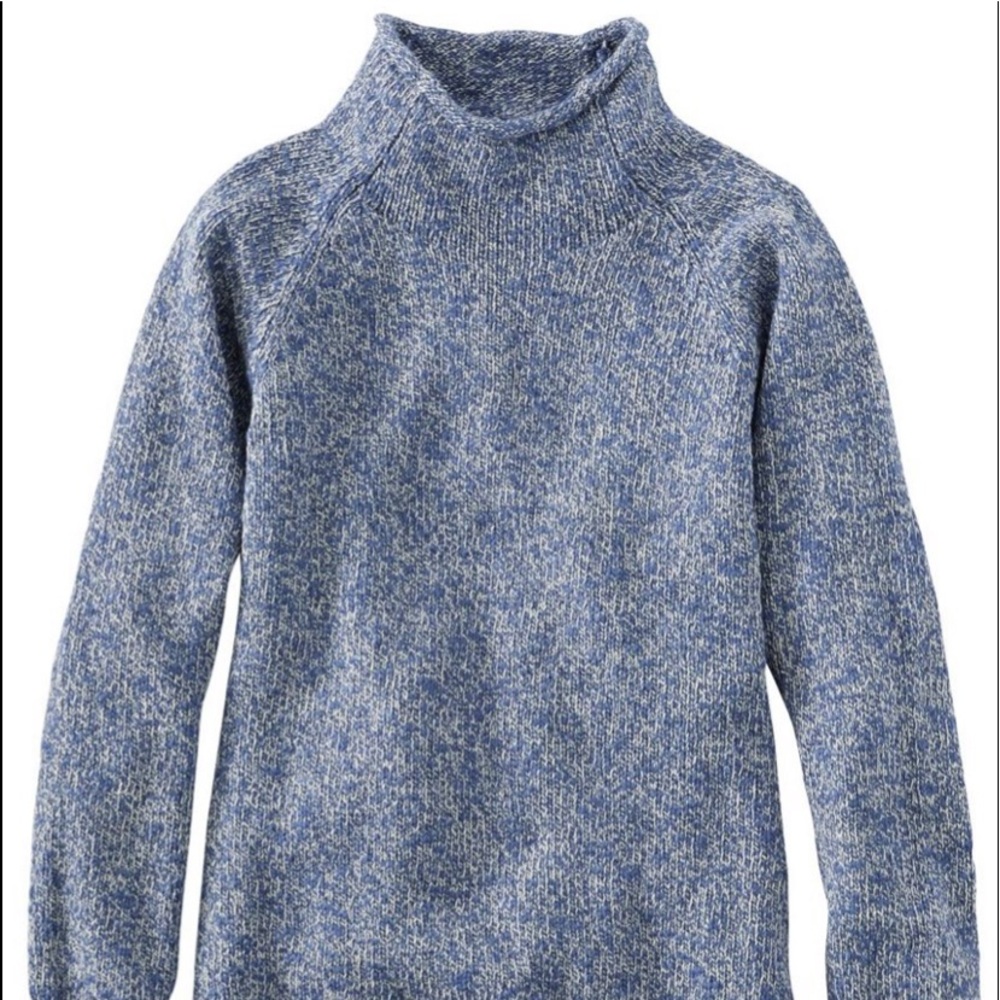 🗣Women's Cotton Ragg Sweater, Funnelneck Pullover